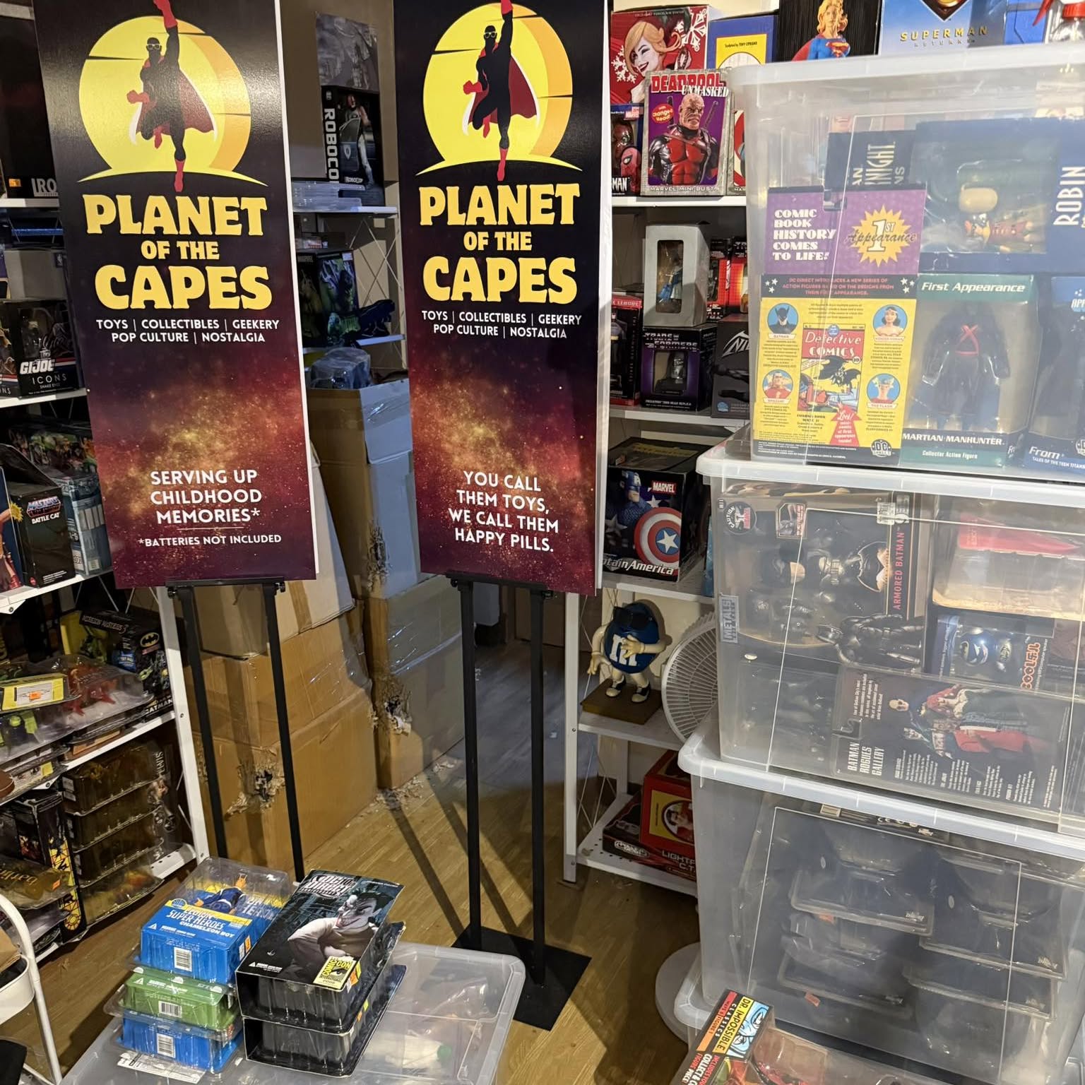 POTC Standees and Crates