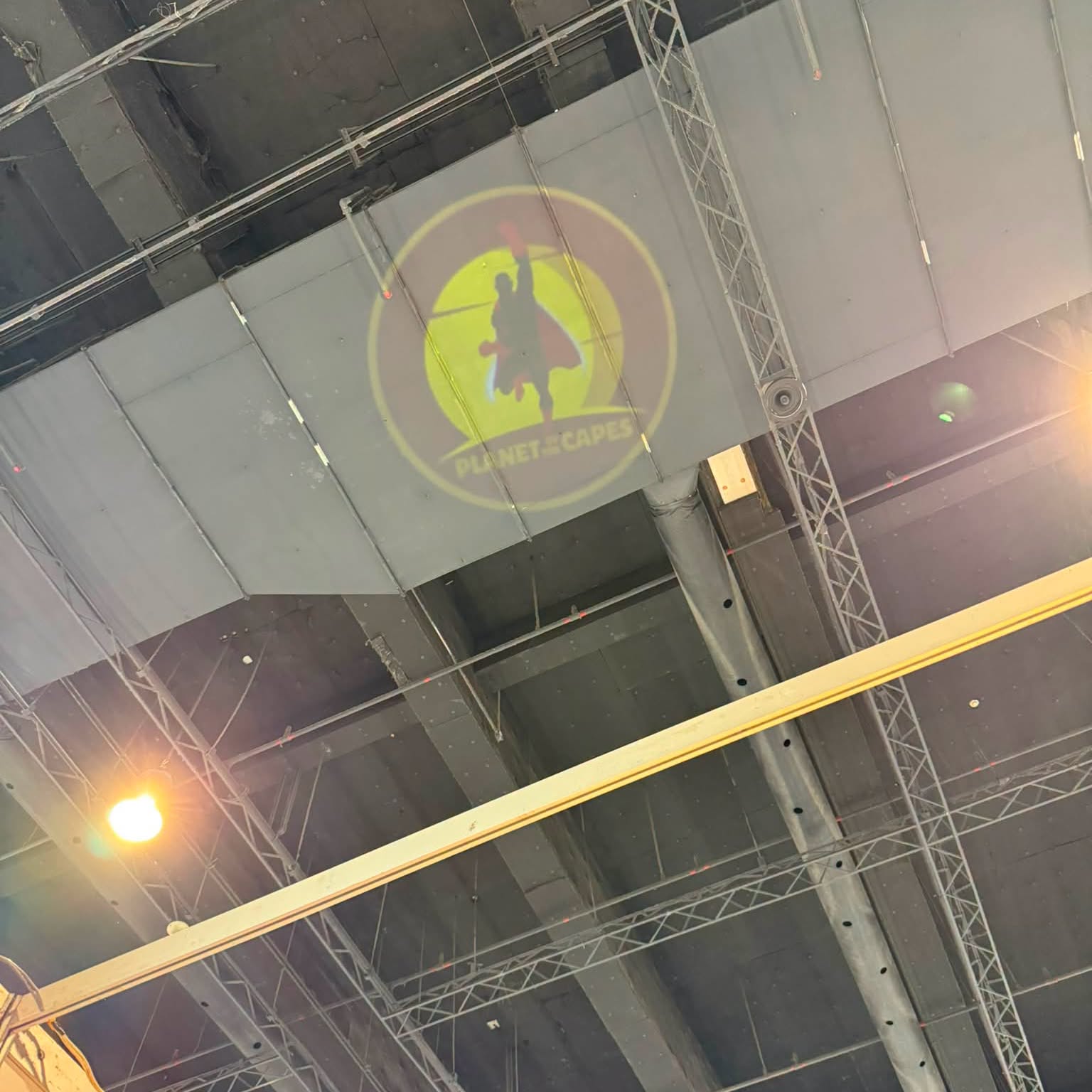 Planet Signal on Ceiling